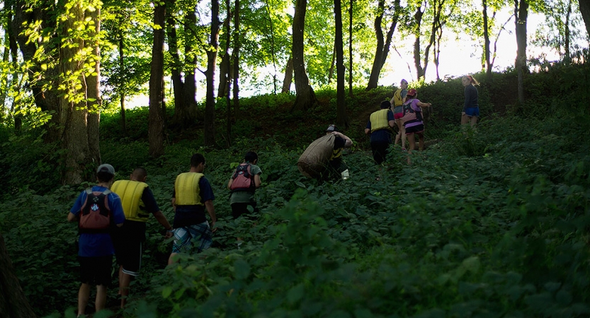 summer canoeing program for teens in philadelphia 